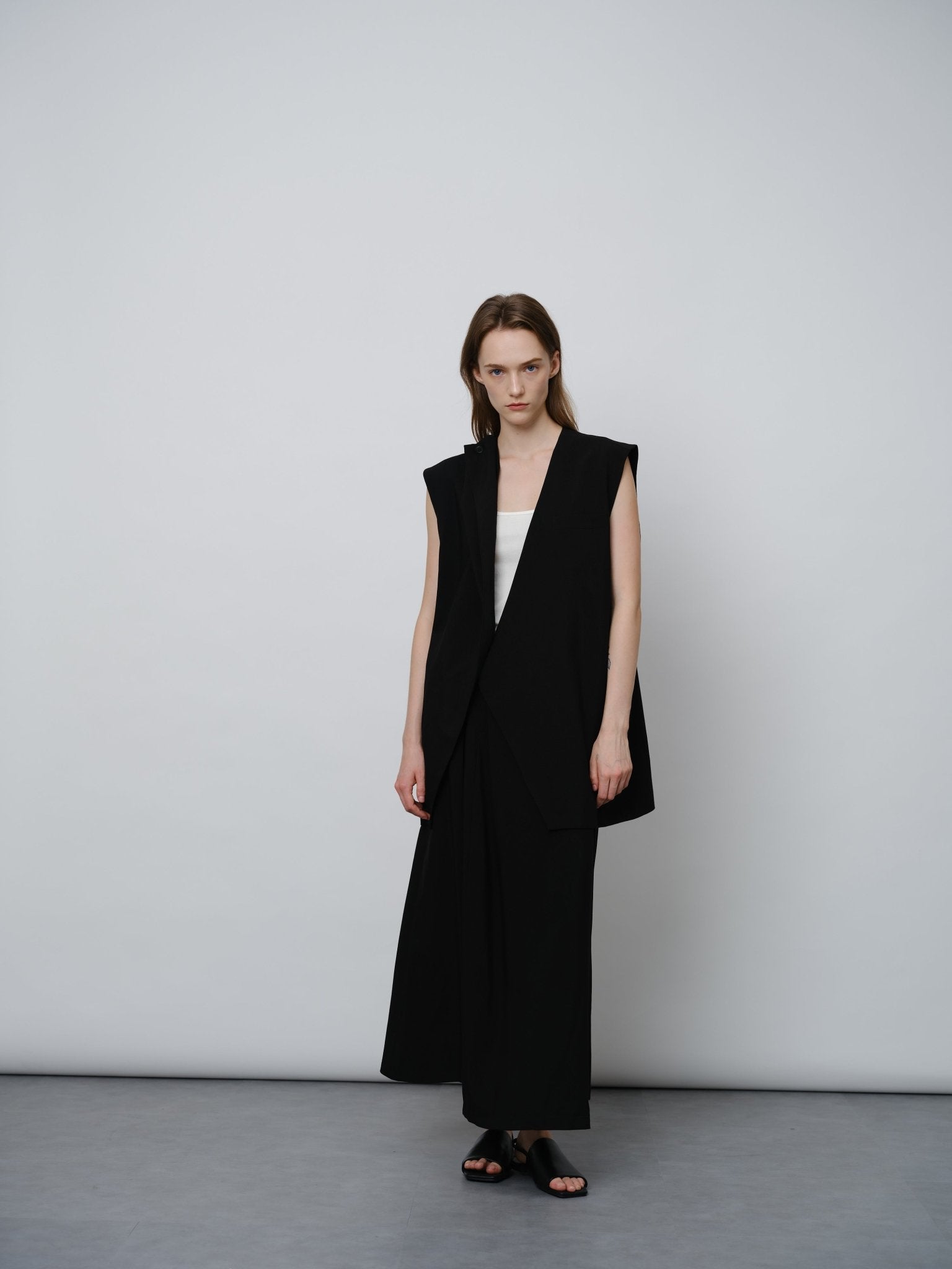 High - Waisted A - Line Skirt - UNIQUE ATTRACTION