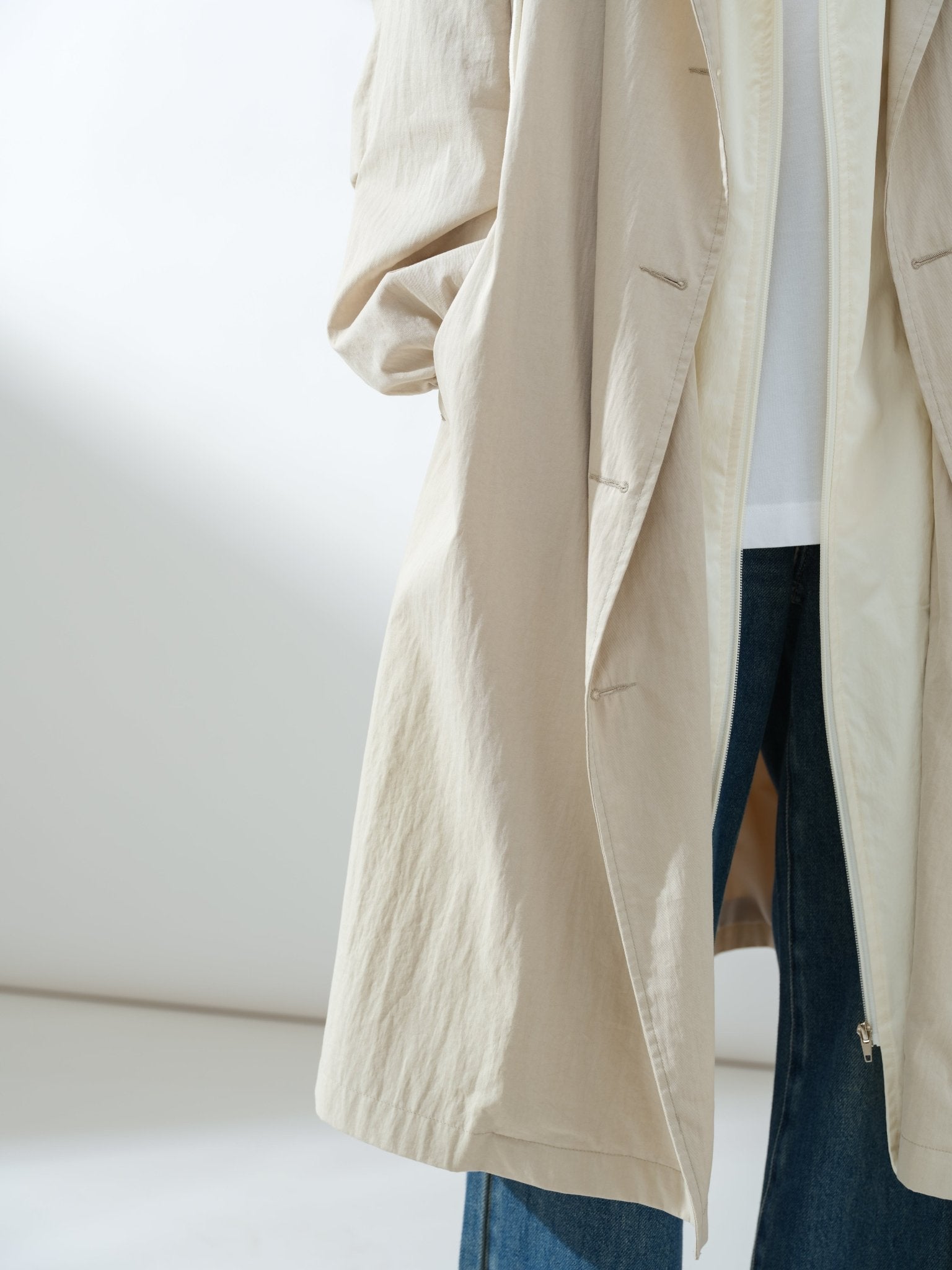 Hooded Edge Coat - UNIQUE ATTRACTION