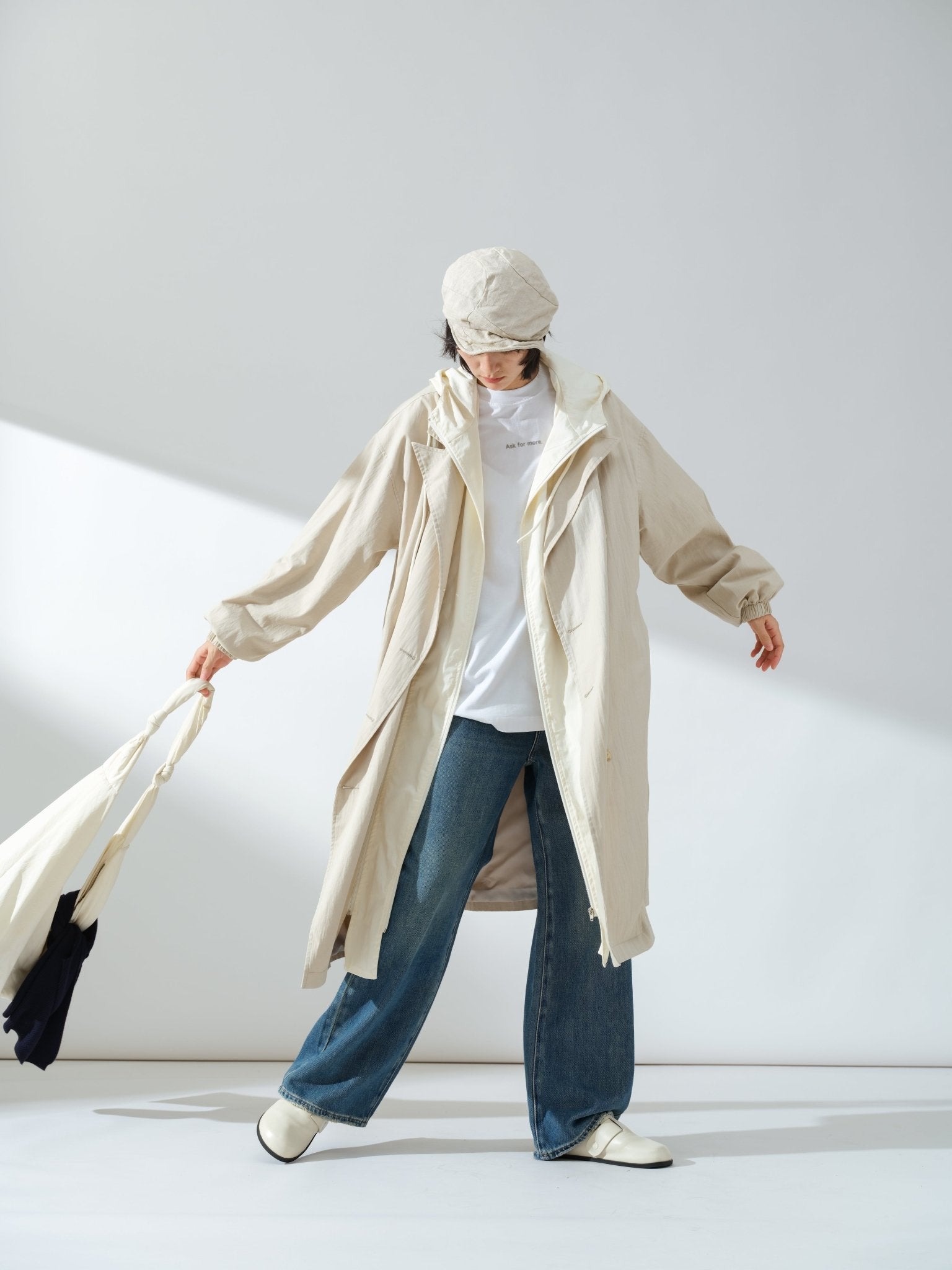 Hooded Edge Coat - UNIQUE ATTRACTION
