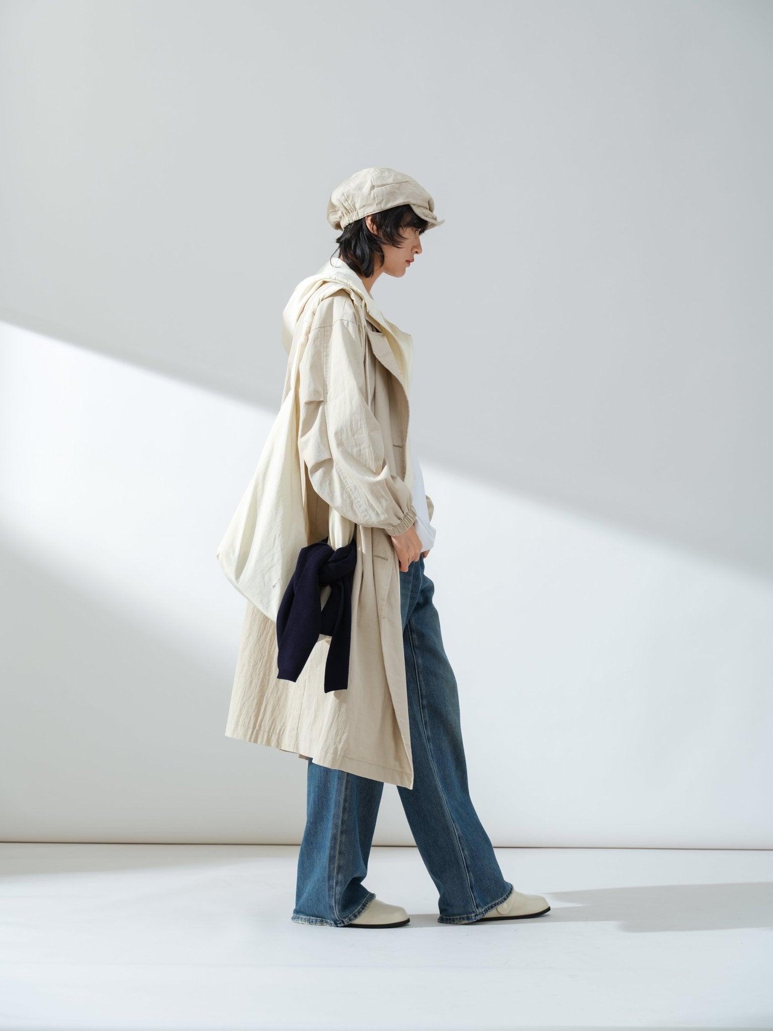 Hooded Edge Coat - UNIQUE ATTRACTION