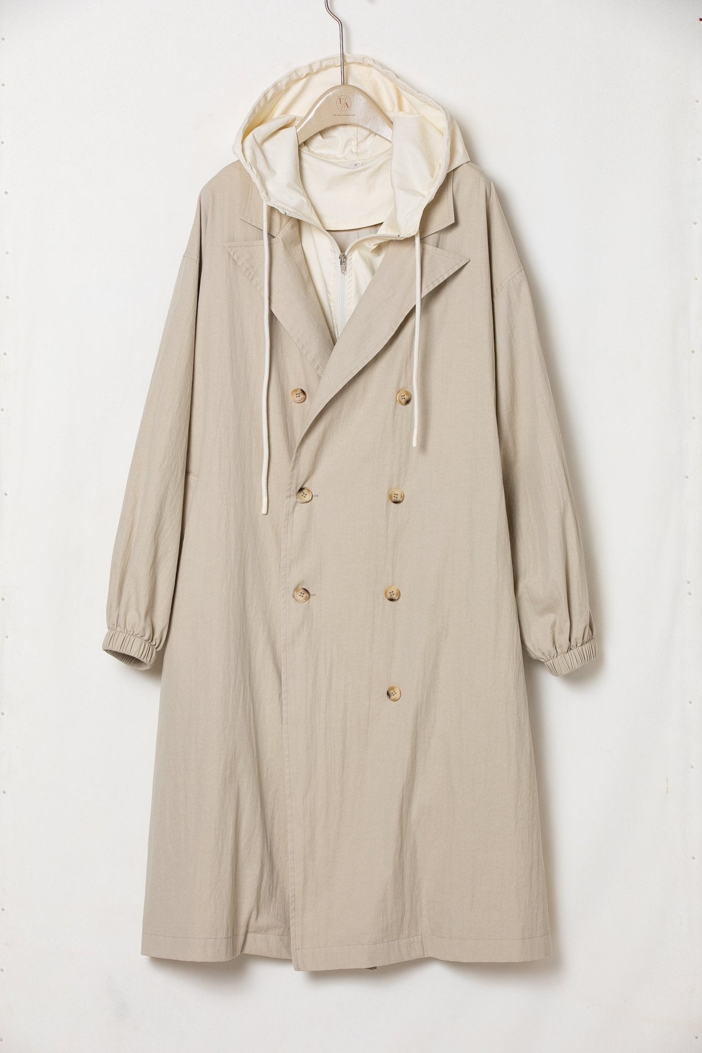 Hooded Edge Coat - UNIQUE ATTRACTION