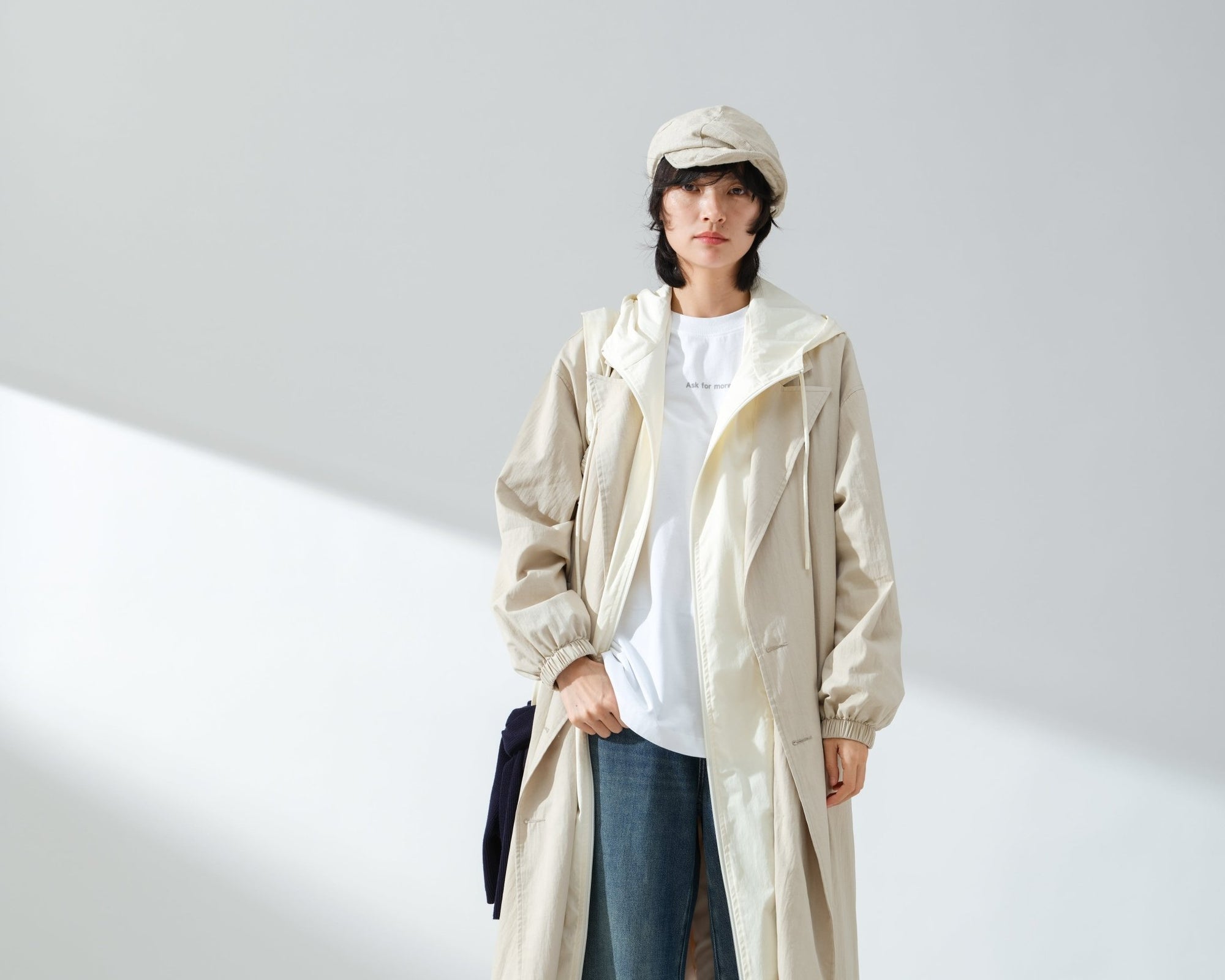Hooded Edge Coat - UNIQUE ATTRACTION