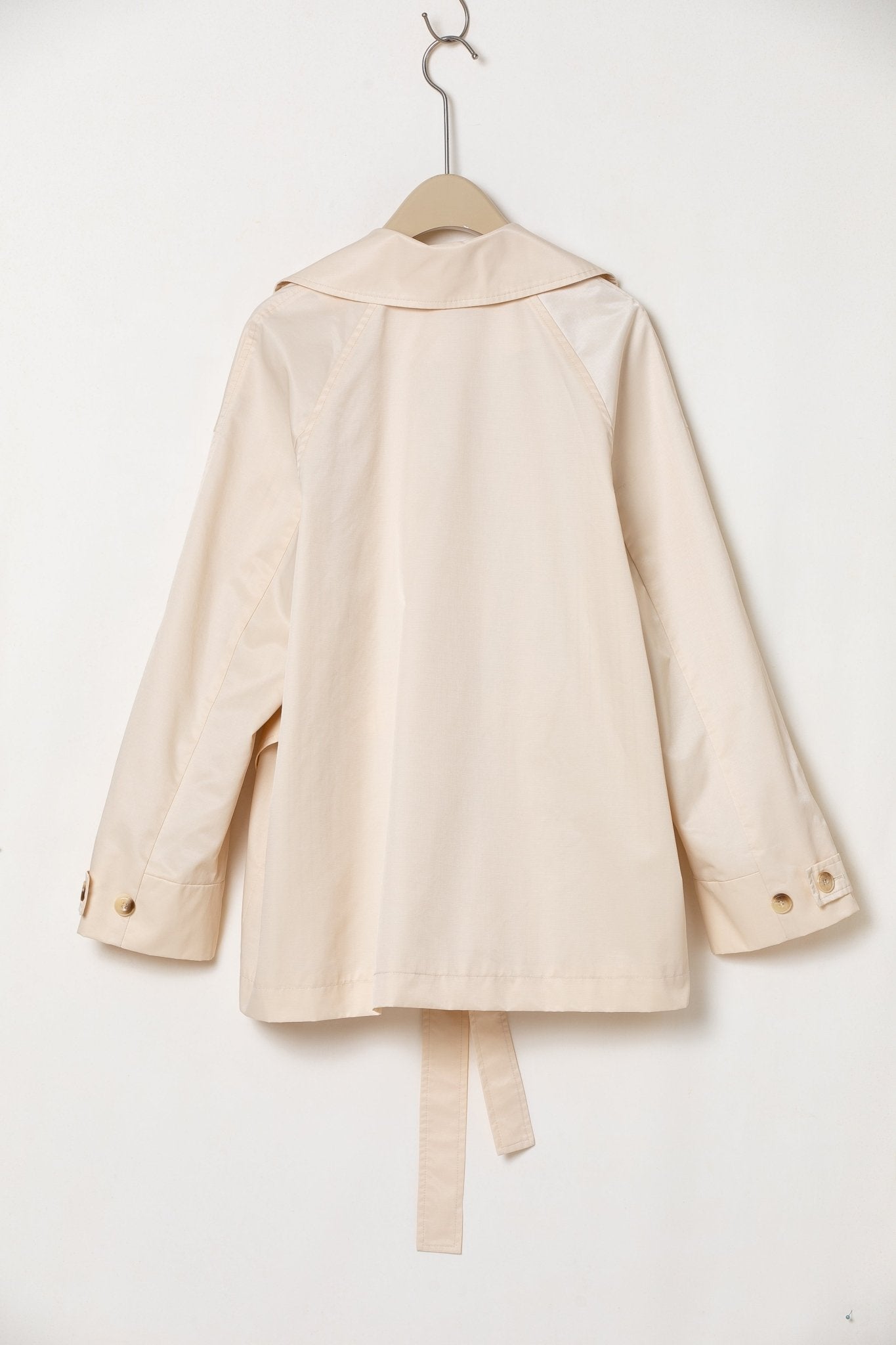 Layered Belt Jacket - UNIQUE ATTRACTION