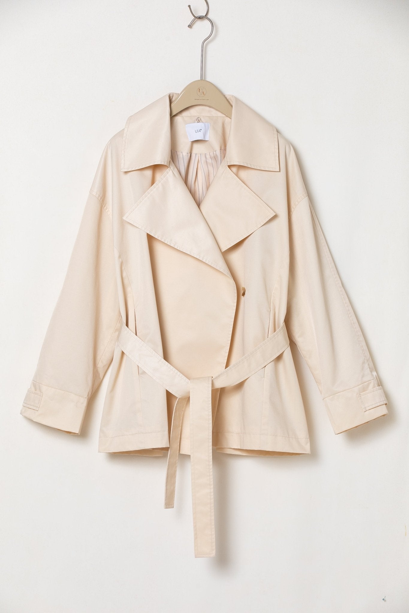 Layered Belt Jacket - UNIQUE ATTRACTION