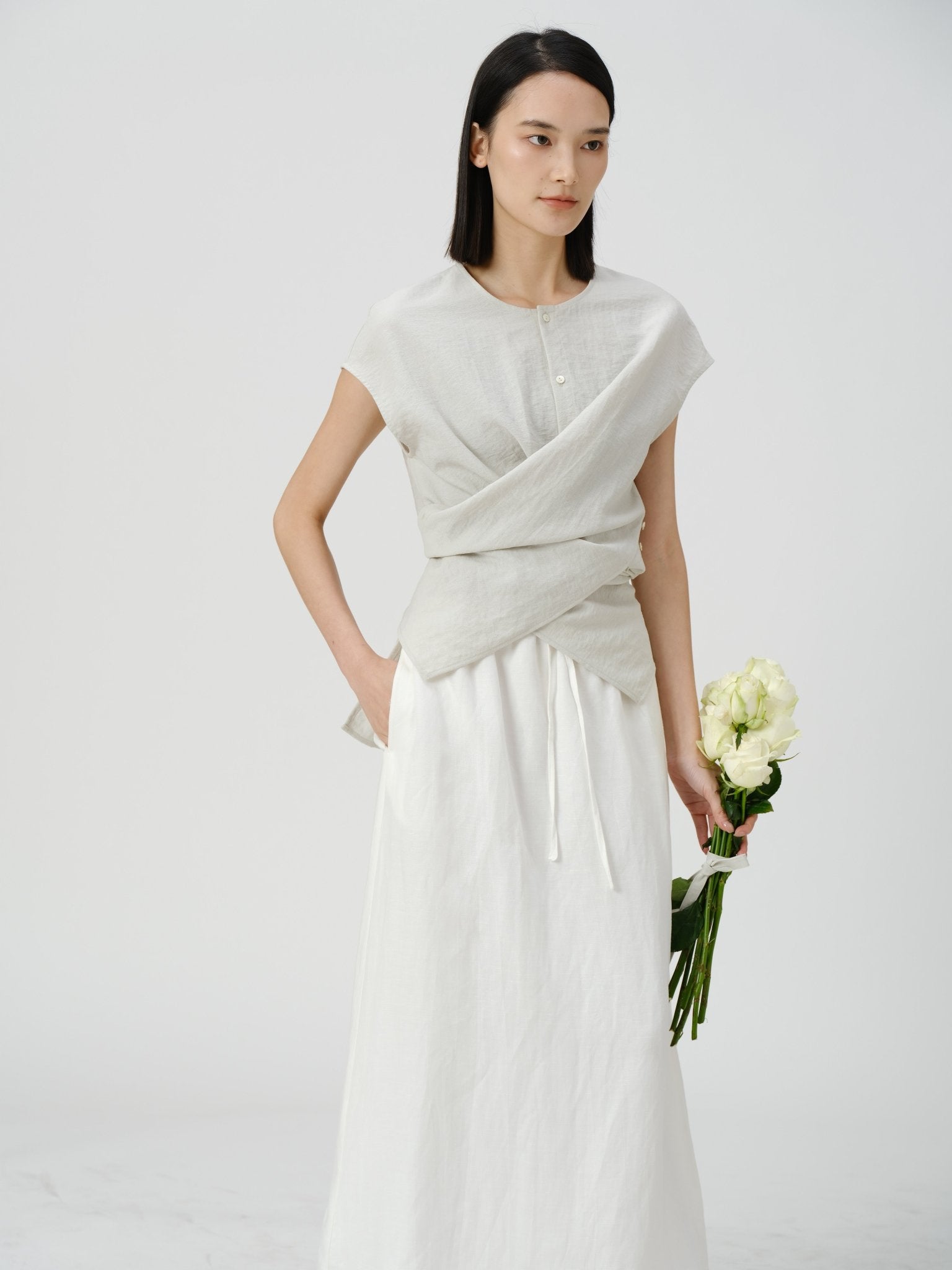 Layered Textured Skirt - UNIQUE ATTRACTION