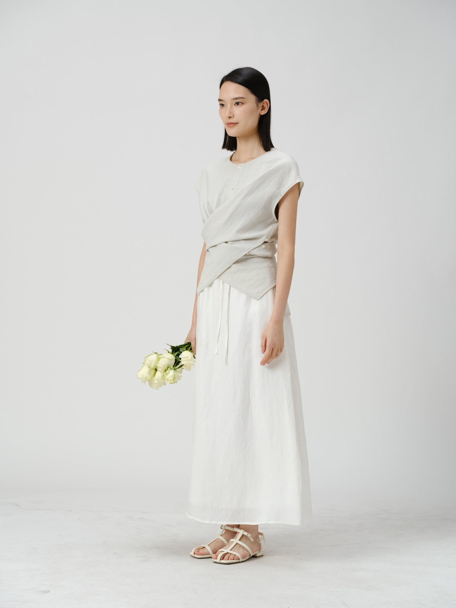 Layered Textured Skirt - UNIQUE ATTRACTION