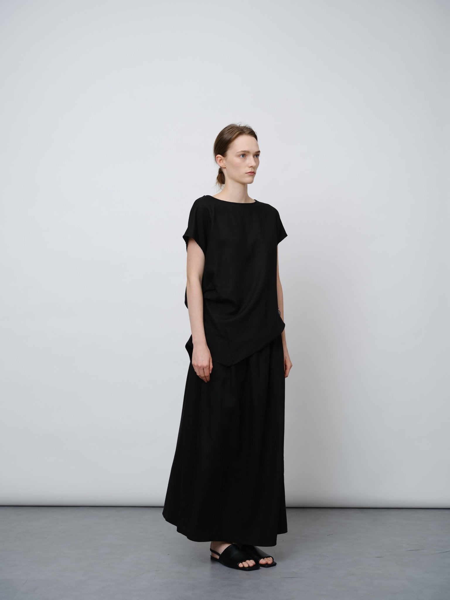 Layered Textured Skirt - UNIQUE ATTRACTION