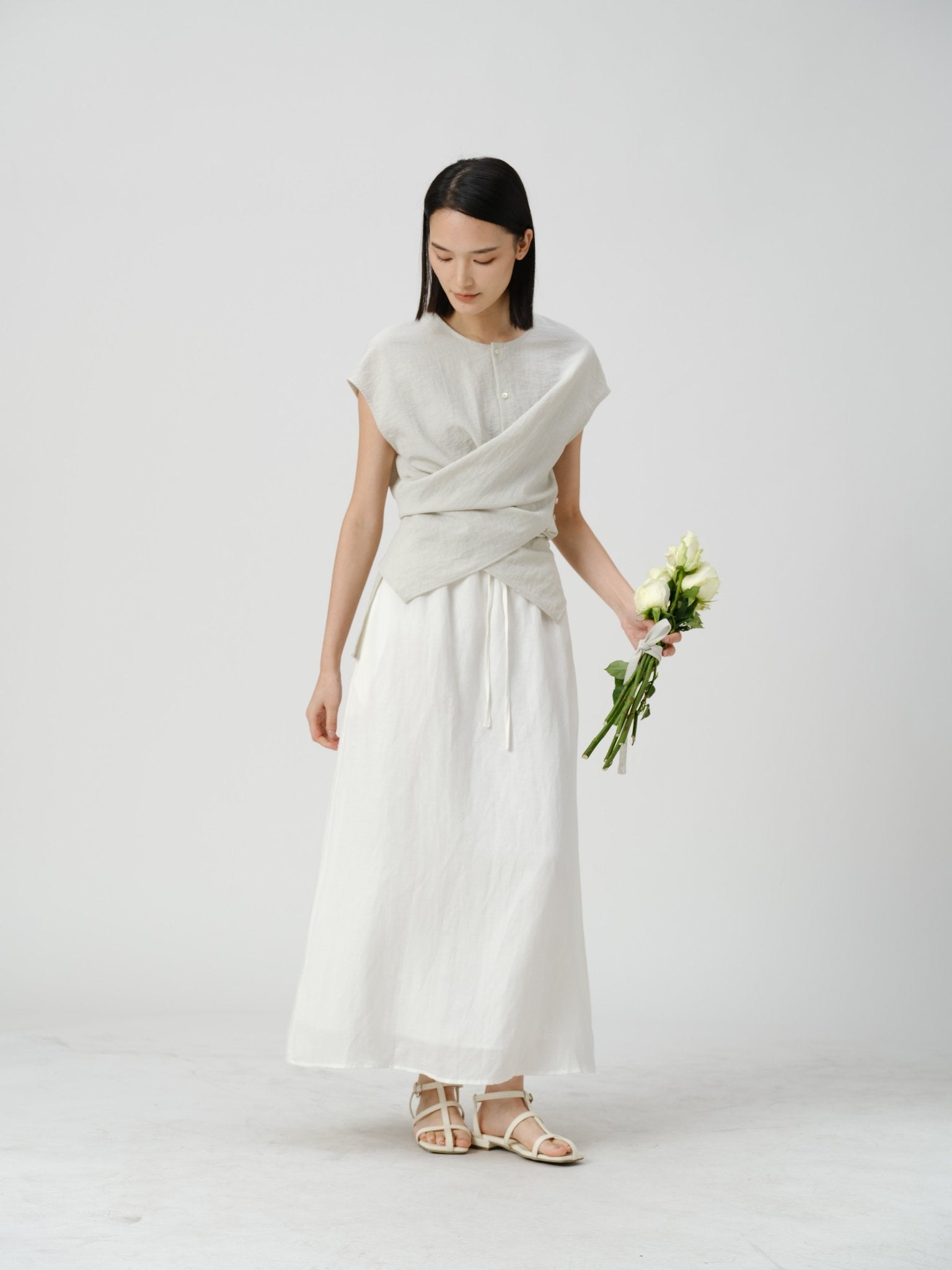 Layered Textured Skirt - UNIQUE ATTRACTION