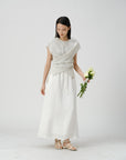 Layered Textured Skirt - UNIQUE ATTRACTION