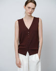 Leisure Knit Vest - UNIQUE ATTRACTION