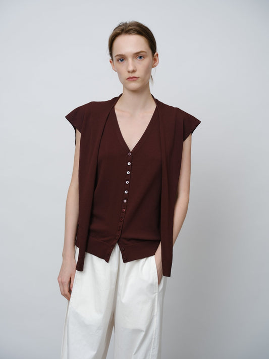 Leisure Knit Vest - UNIQUE ATTRACTION