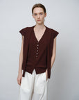 Leisure Knit Vest - UNIQUE ATTRACTION