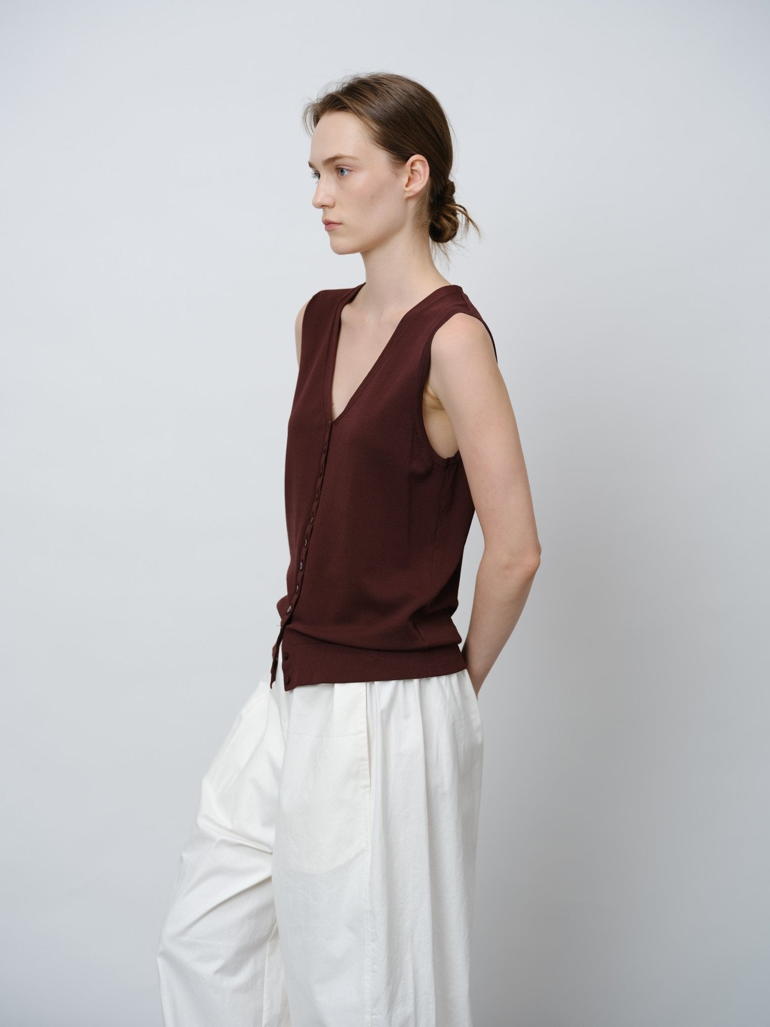 Leisure Knit Vest - UNIQUE ATTRACTION