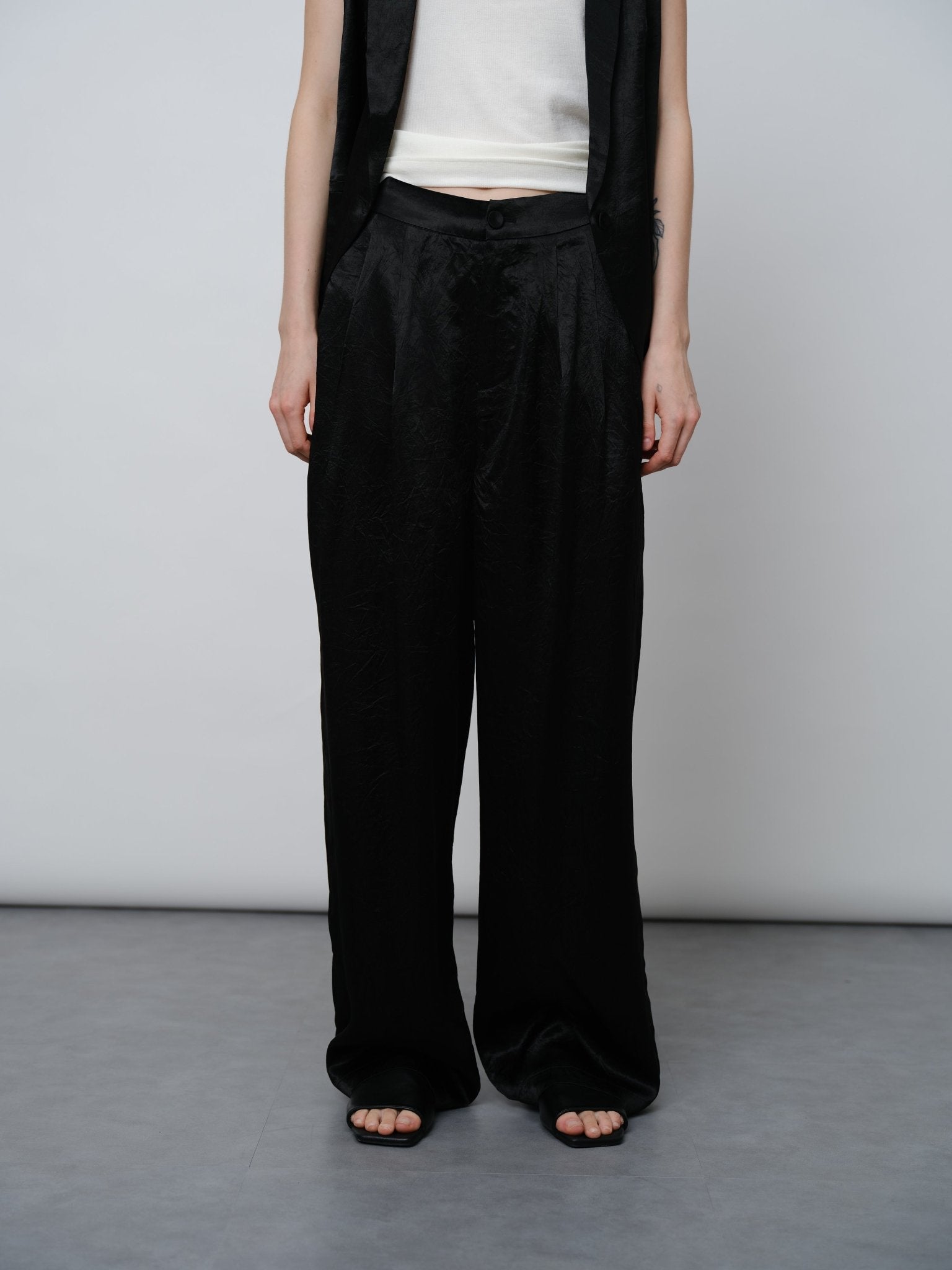 Loose Fit Dress Pants - UNIQUE ATTRACTION