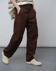 Loose Fit Nylon - Cotton Trousers - UNIQUE ATTRACTION