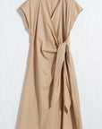 Luxury Pima Cotton Twist - Waist Dress - UNIQUE ATTRACTION