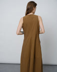 Minimalist Sleeveless Dress - UNIQUE ATTRACTION