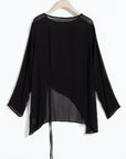 Oversized Slub - Knit Top - UNIQUE ATTRACTION