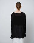 Oversized Slub - Knit Top - UNIQUE ATTRACTION