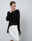 Oversized Slub - Knit Top - UNIQUE ATTRACTION