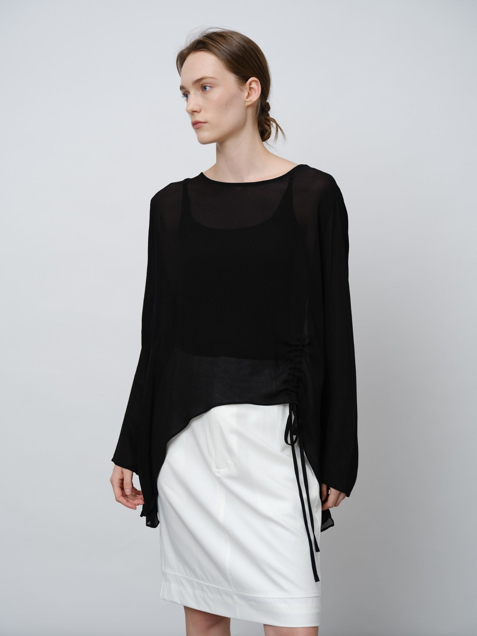 Oversized Slub - Knit Top - UNIQUE ATTRACTION