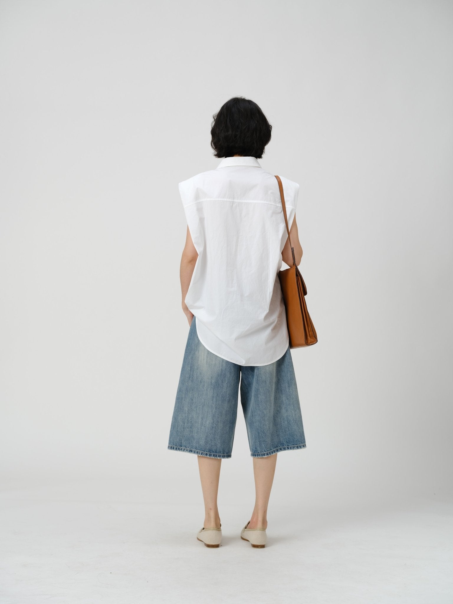 Pima Cotton Sleeveless Shirt - UNIQUE ATTRACTION
