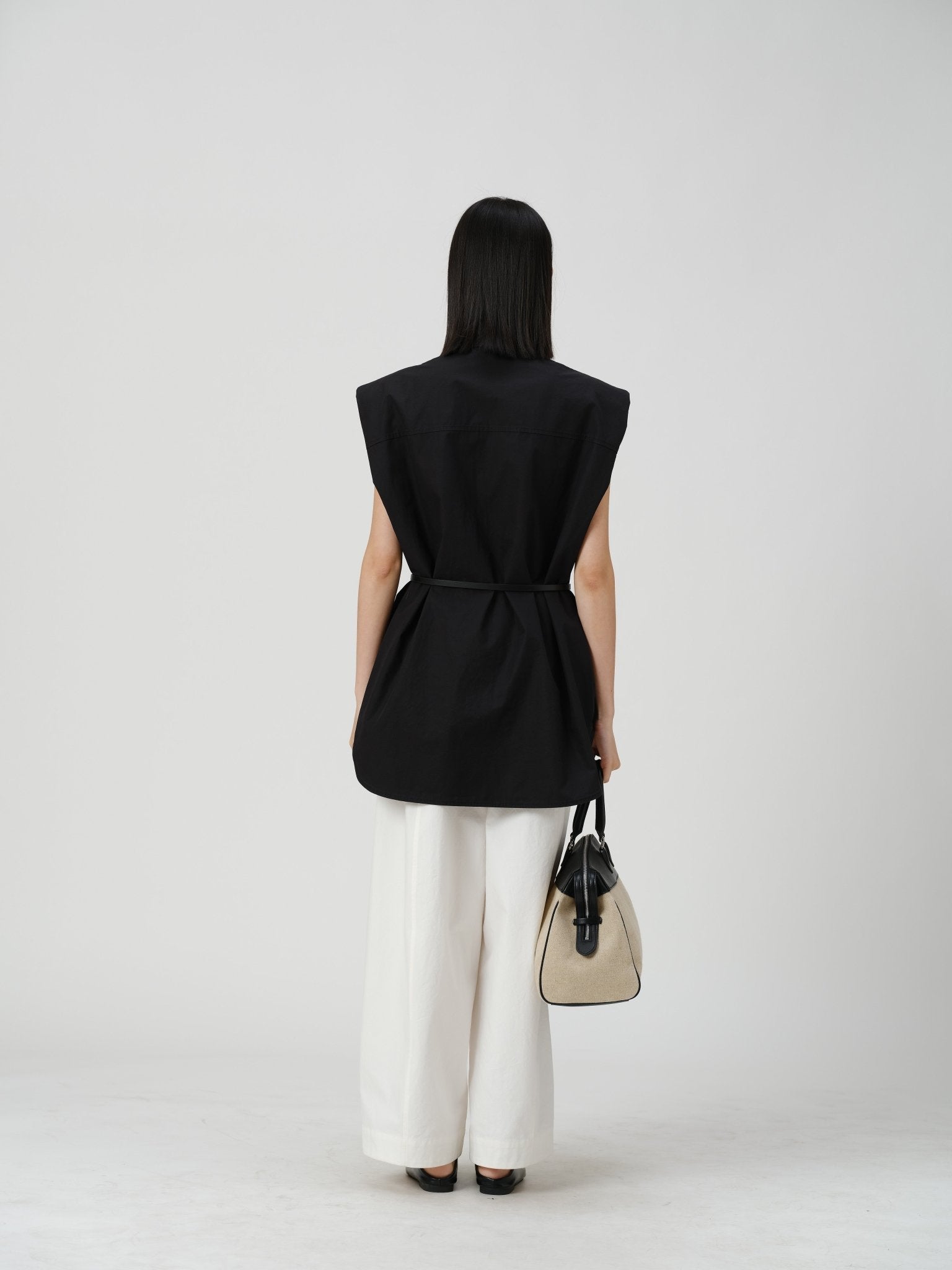 Pima Cotton Sleeveless Shirt - UNIQUE ATTRACTION