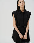 Pima Cotton Sleeveless Shirt - UNIQUE ATTRACTION