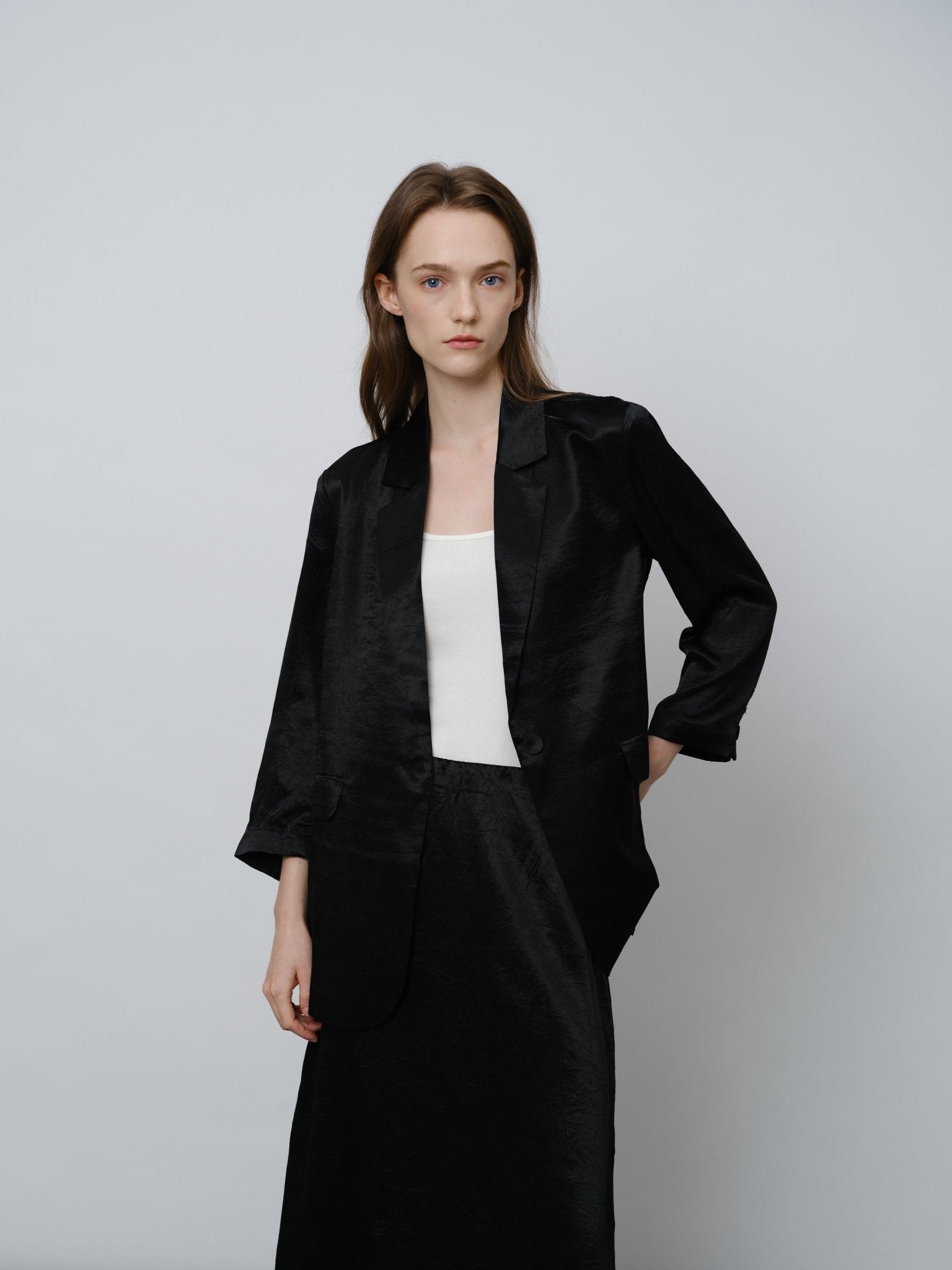 Premium Acetate Blazer - UNIQUE ATTRACTION