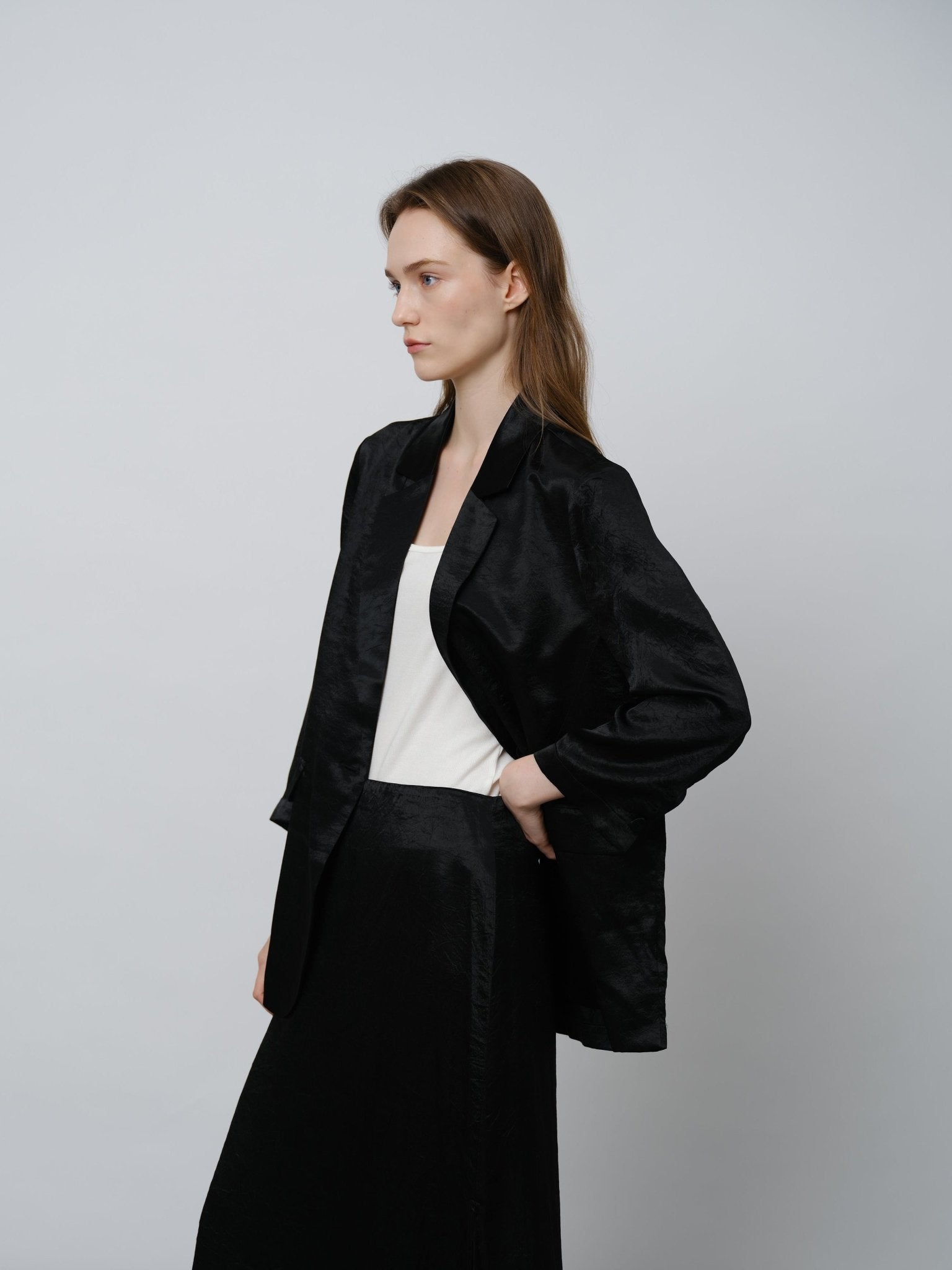 Premium Acetate Blazer - UNIQUE ATTRACTION