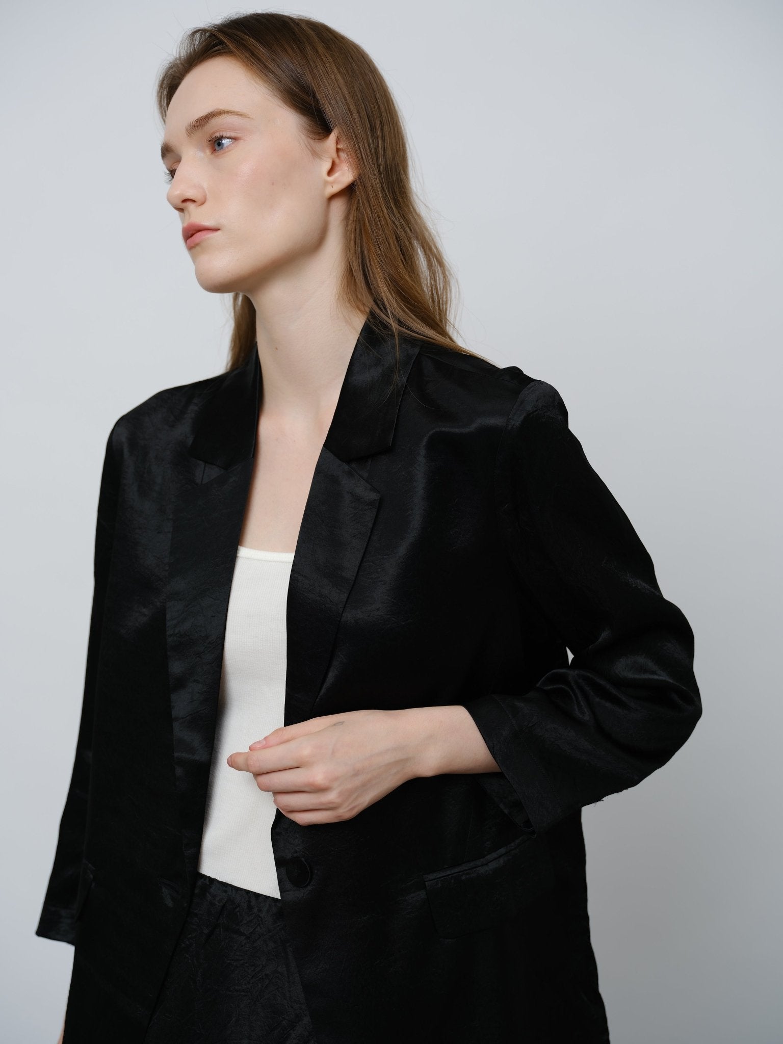 Premium Acetate Blazer - UNIQUE ATTRACTION