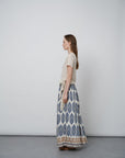 Rayon Ethnic Floral Skirt - UNIQUE ATTRACTION