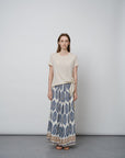 Rayon Ethnic Floral Skirt - UNIQUE ATTRACTION
