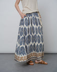 Rayon Ethnic Floral Skirt - UNIQUE ATTRACTION