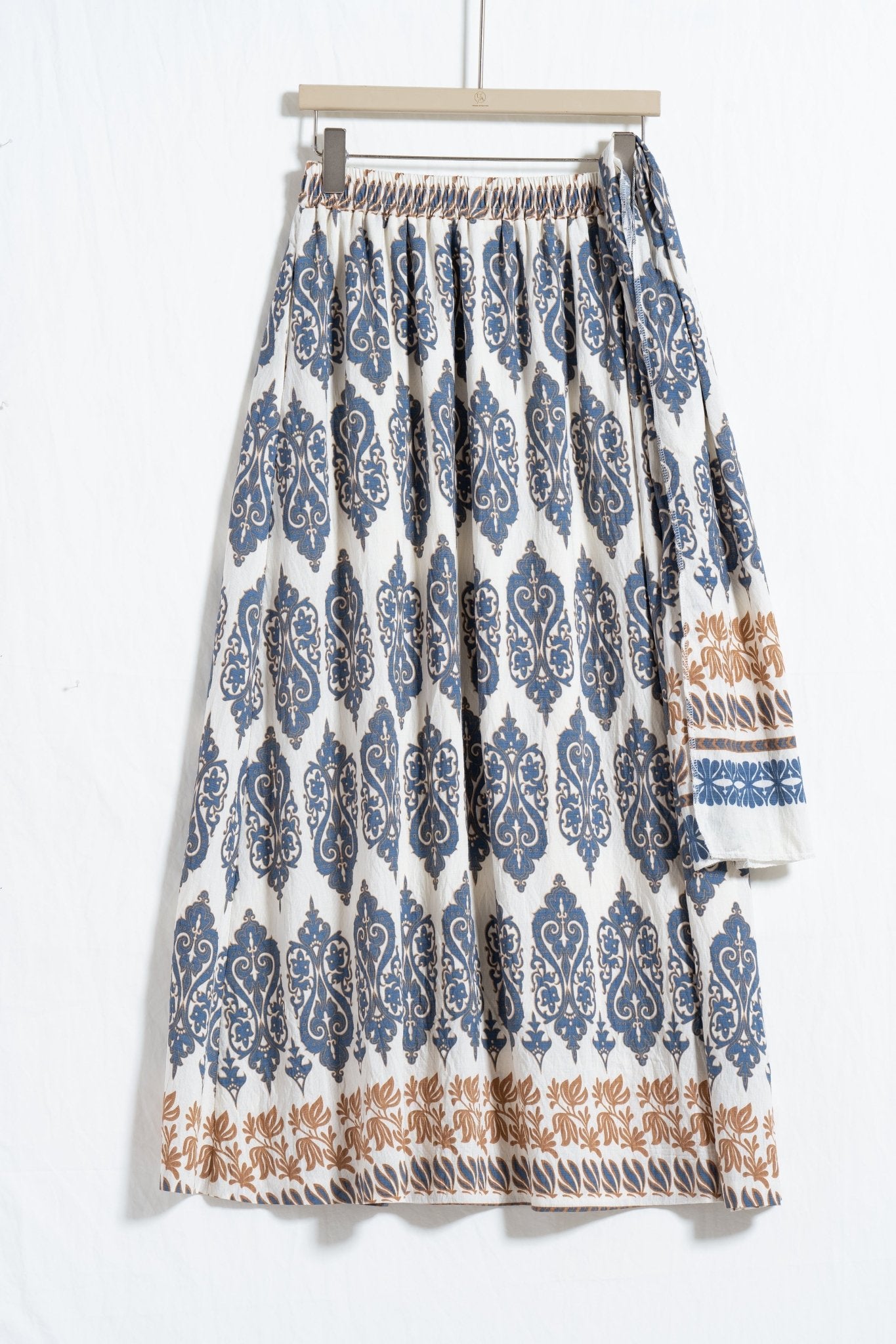 Rayon Ethnic Floral Skirt - UNIQUE ATTRACTION