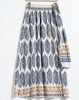 Rayon Ethnic Floral Skirt - UNIQUE ATTRACTION