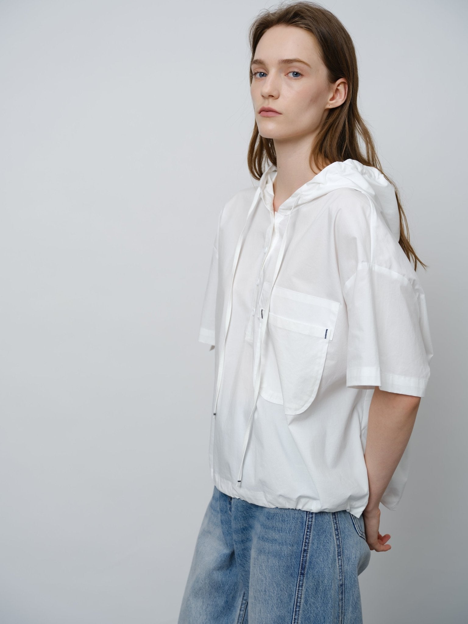 Relaxed Fit Hood Shirt - UNIQUE ATTRACTION