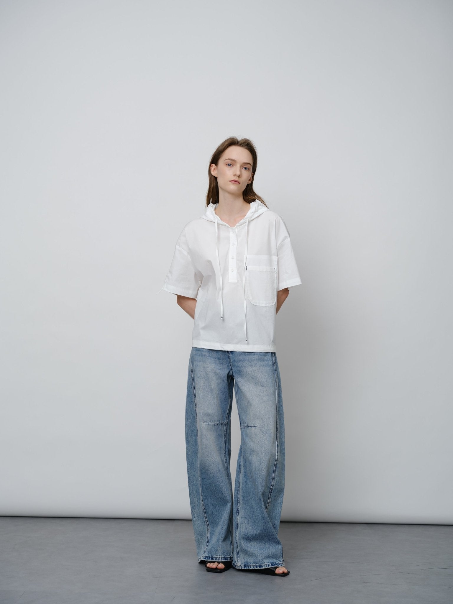 Relaxed Fit Hood Shirt - UNIQUE ATTRACTION