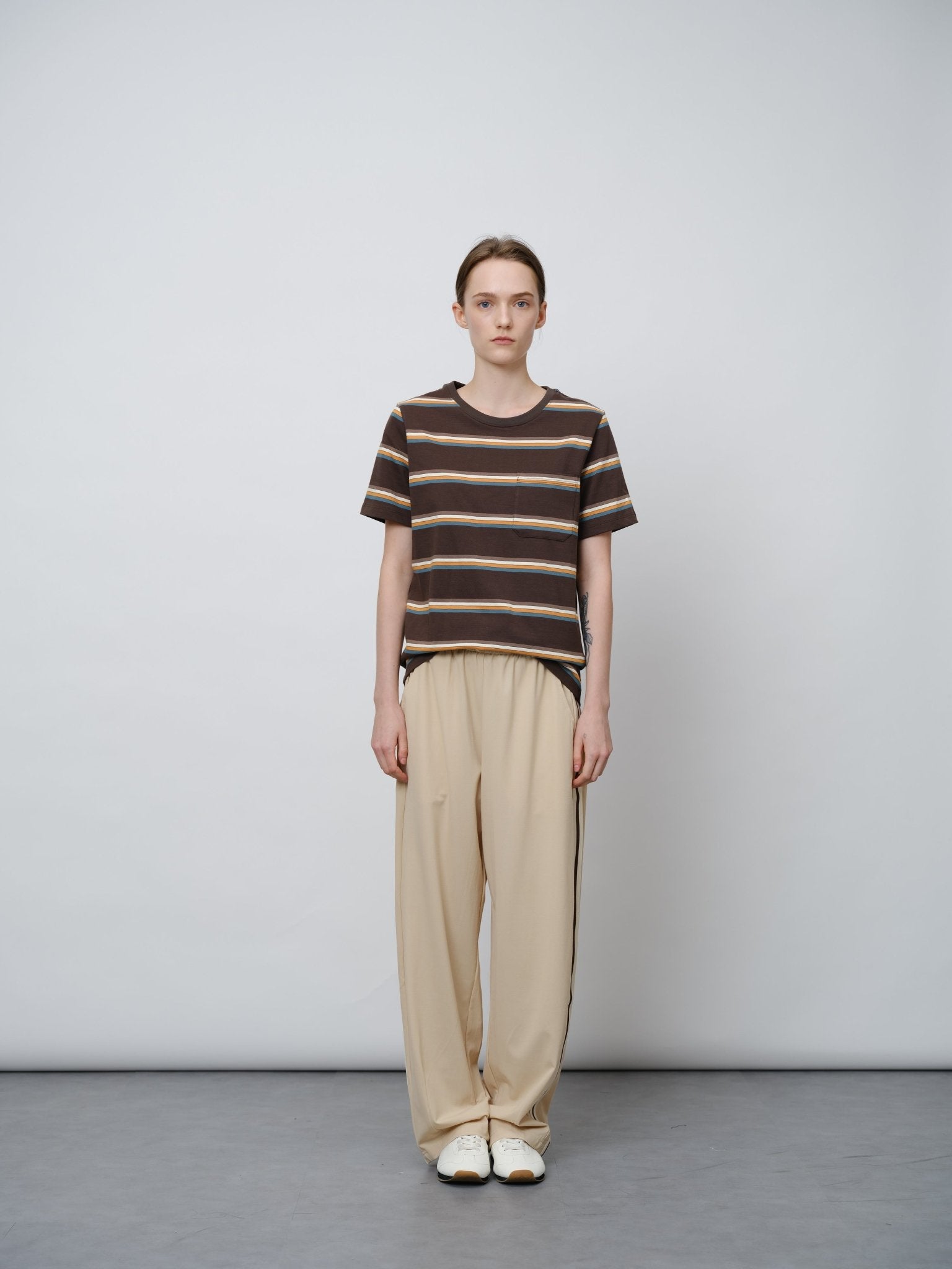 Retro Sporty Drawstring Joggers - UNIQUE ATTRACTION
