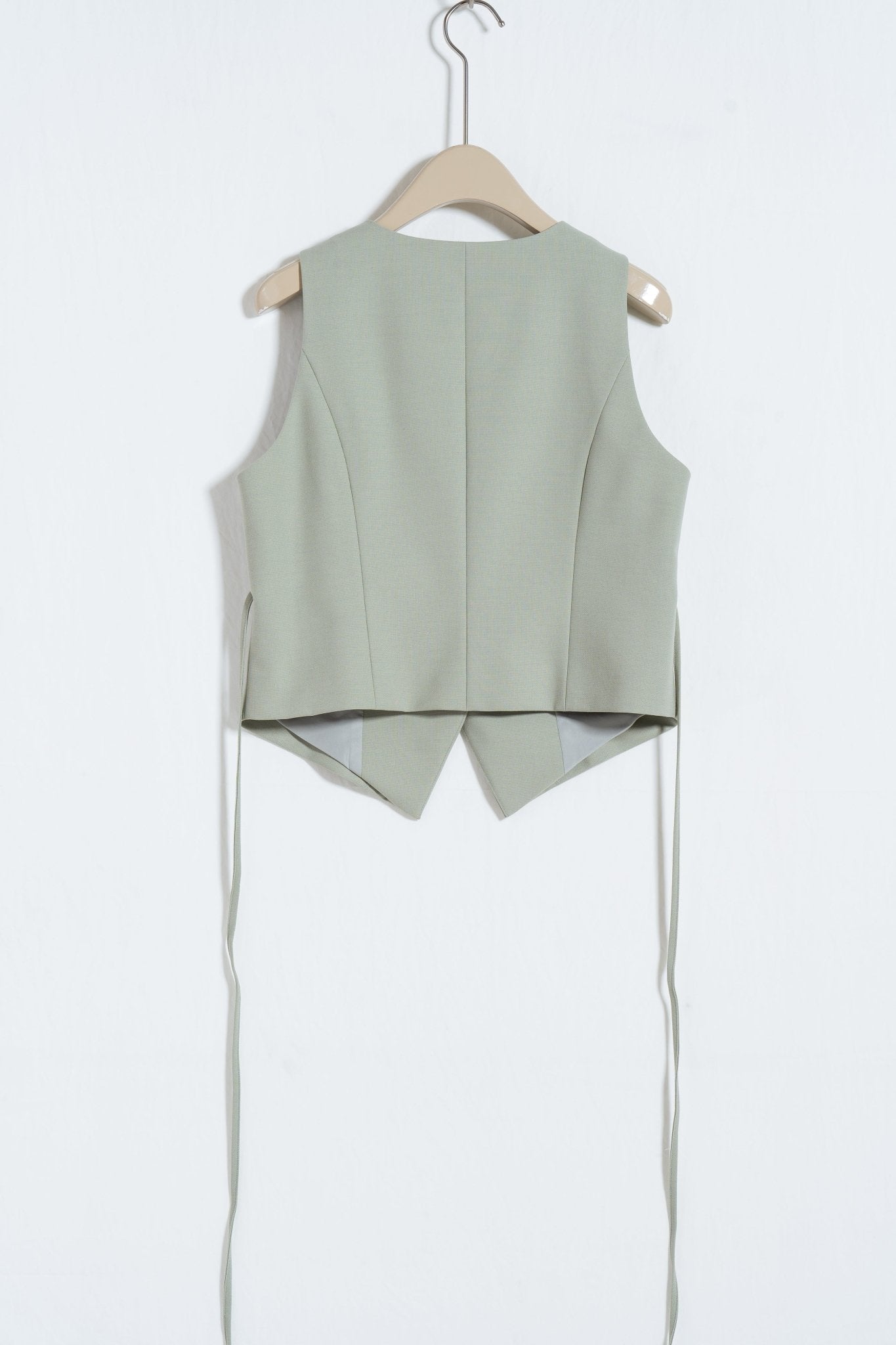 Sharp Silhouette Suit Vest - UNIQUE ATTRACTION