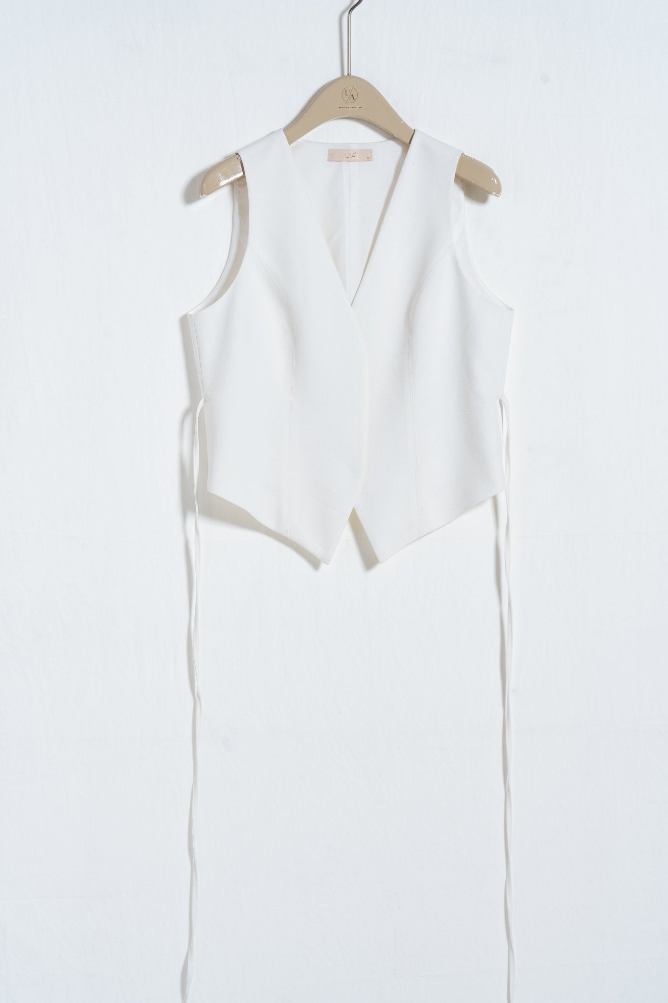 Sharp Silhouette Suit Vest - UNIQUE ATTRACTION