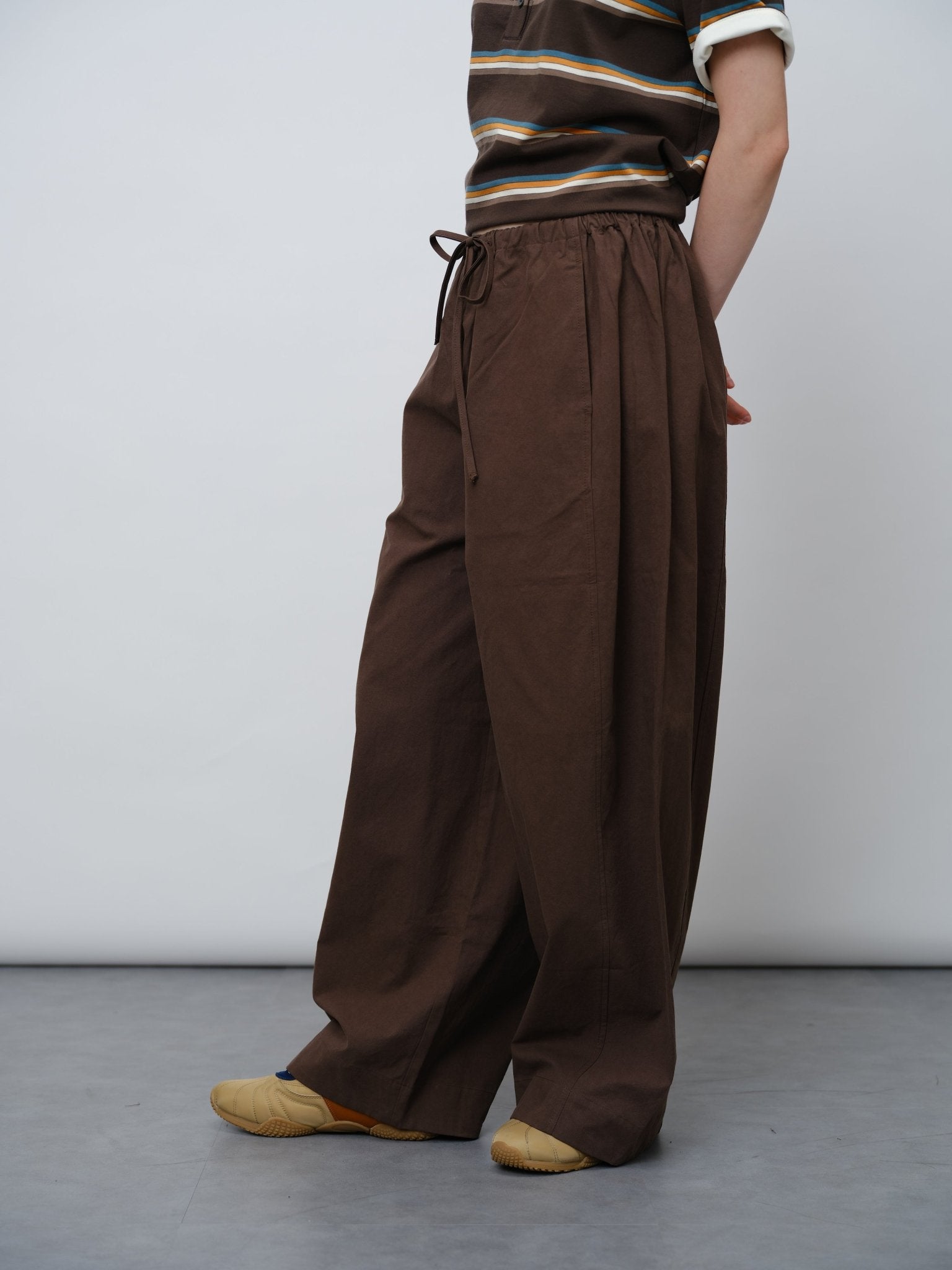 Soft Cotton Sculpted Trousers - UNIQUE ATTRACTION