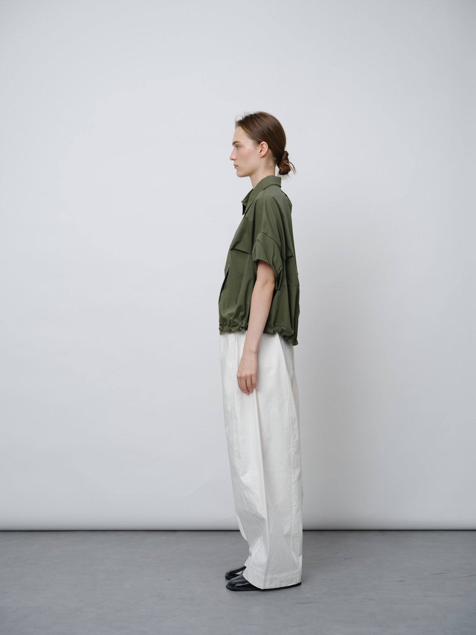 Soft Cotton Sculpted Trousers - UNIQUE ATTRACTION