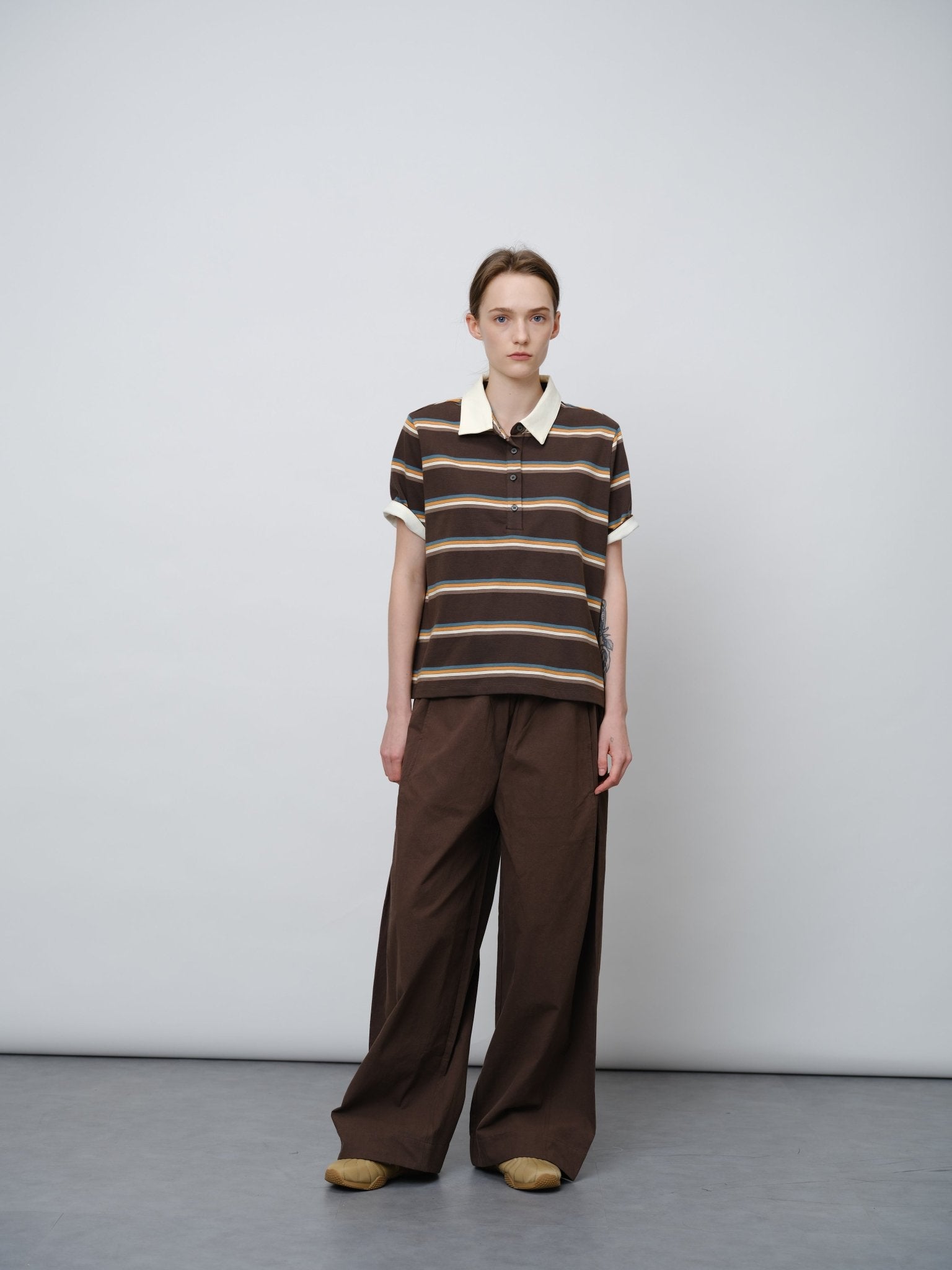 Soft Cotton Sculpted Trousers - UNIQUE ATTRACTION