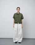 Soft Cotton Sculpted Trousers - UNIQUE ATTRACTION