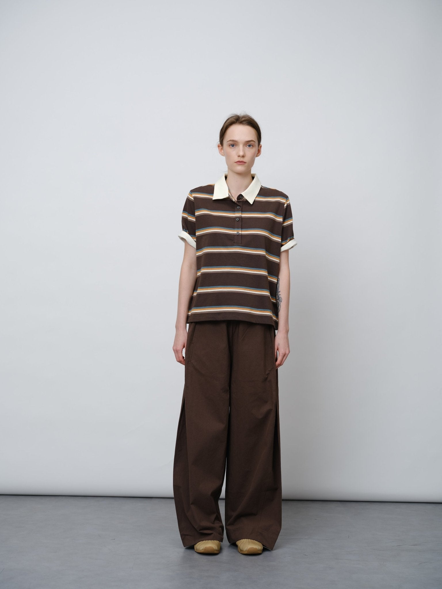 Soft Cotton Sculpted Trousers - UNIQUE ATTRACTION