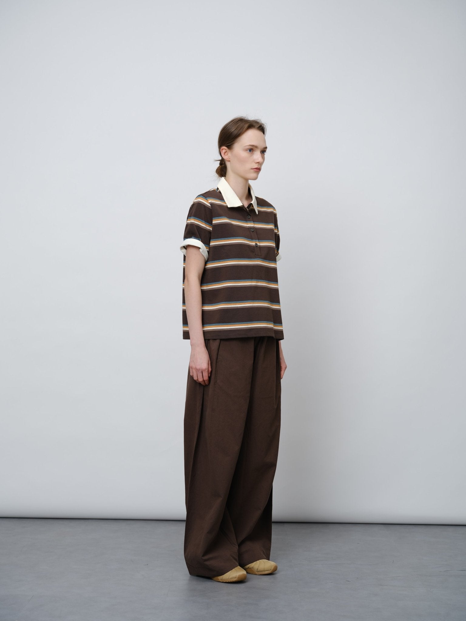 Soft Cotton Sculpted Trousers - UNIQUE ATTRACTION