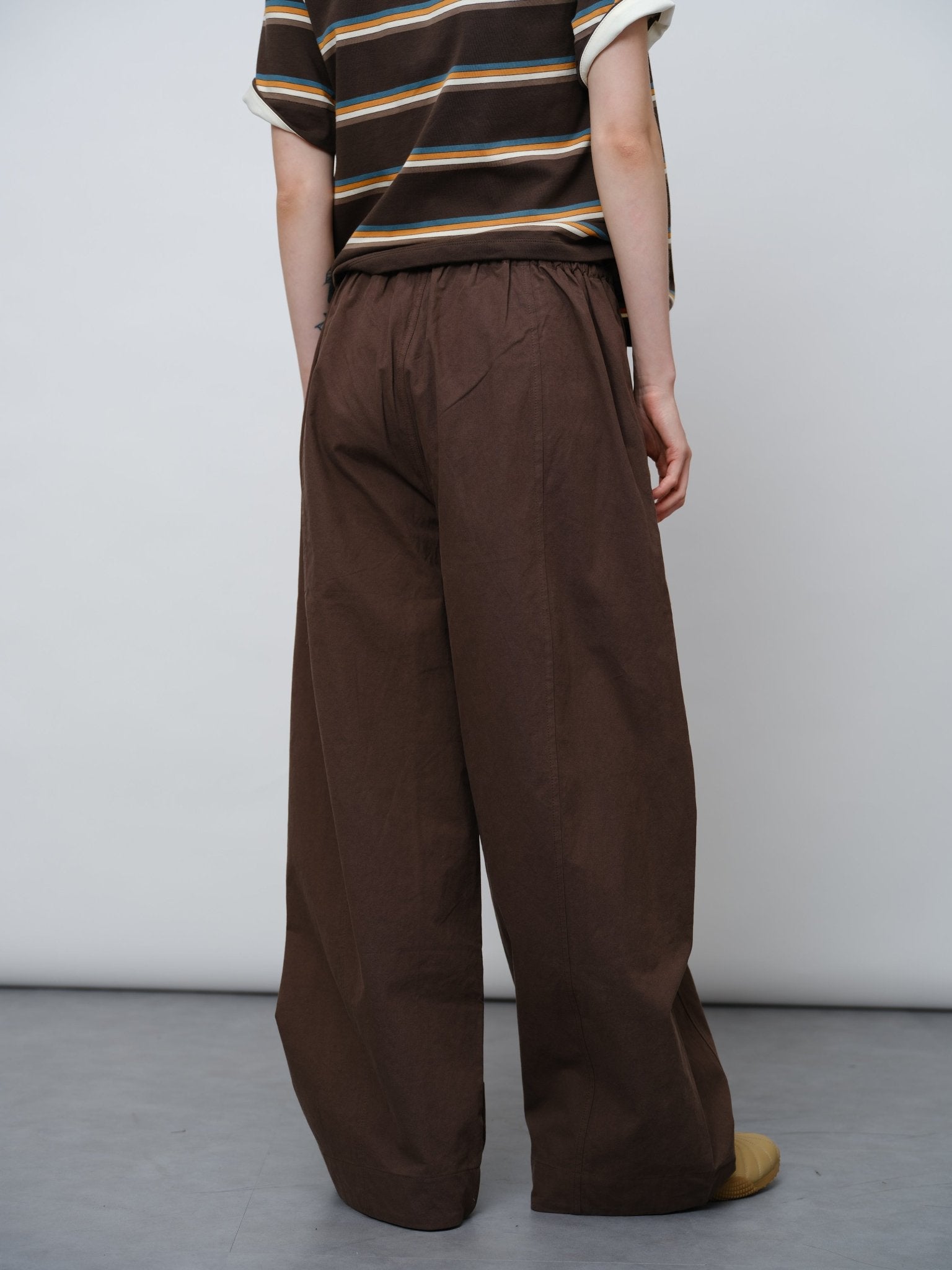 Soft Cotton Sculpted Trousers - UNIQUE ATTRACTION
