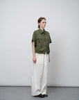 Soft Cotton Sculpted Trousers - UNIQUE ATTRACTION