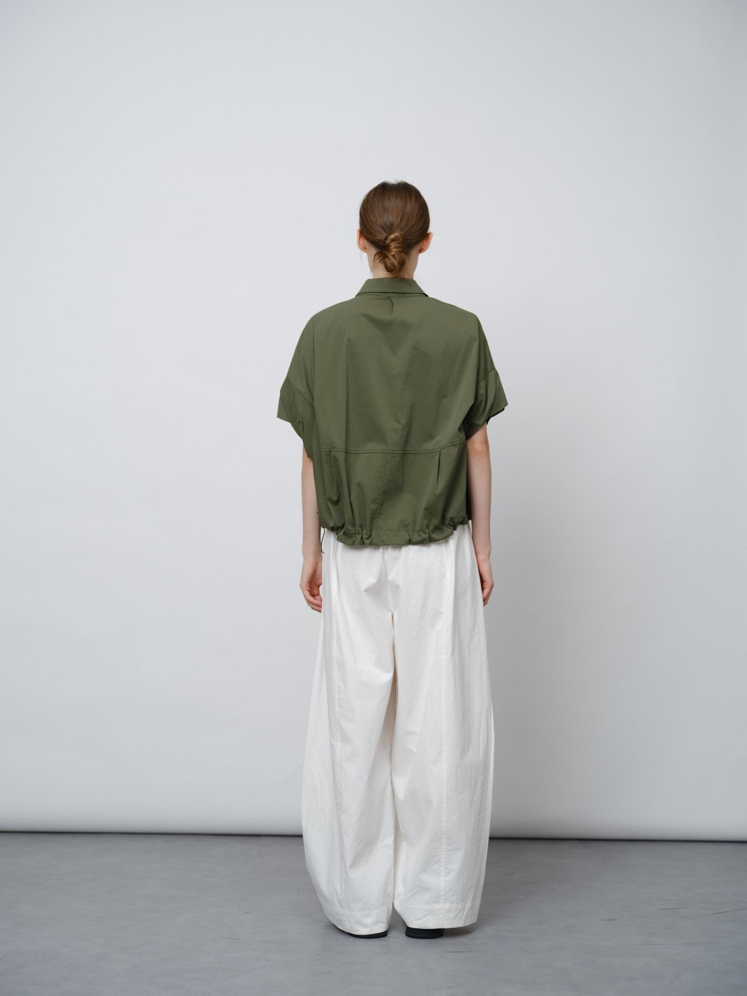 Soft Cotton Sculpted Trousers - UNIQUE ATTRACTION